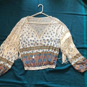 Boho Free People top